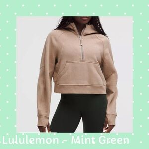 Lululemon Athletica Women's Hoodie - Mint Green